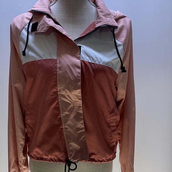 HOLLISTER Pink Hooded Jacket size M - Picture 1 of 7